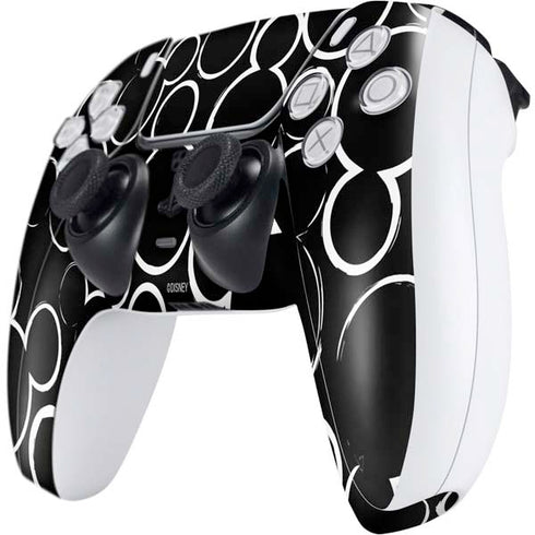 Disney Mickey Mouse Logo Pattern PS5 Controller Skin